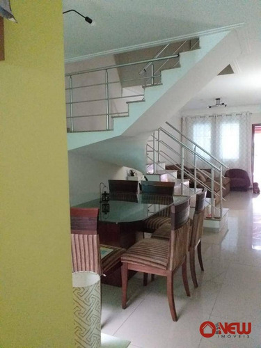 Sobrado Com 3 Dormitórios À Venda, 125 M² Por R$ 650.000 - Vila Augusta - Guarulhos/sp - So1008