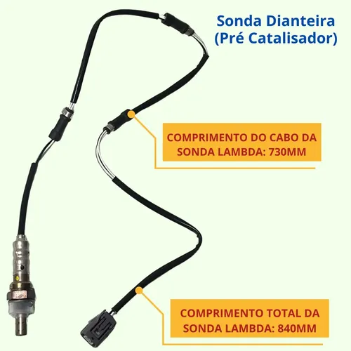 Sonda Lambda Honda New City 1.5 16v Flex Ohu601h8 Original