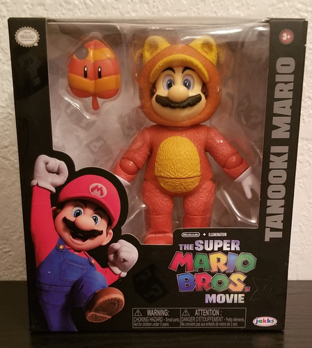 Figura Mario Mapache Pelicula Nintendo 5