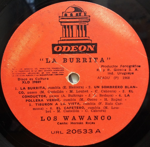 L P Los Wawancó - La Burrita