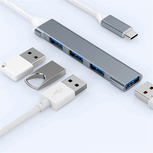 Hub Tipo C Com 4 Portas Usb