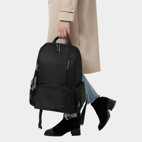 Mochila Tigernu Ejecutiva Para Notebook Negro T-b9178