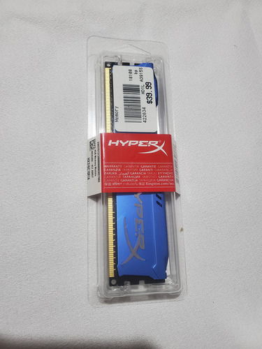 Memoria Ram Fury Ddr3 Gamer Azul 4gb 1 Hyperx Hx316c10f/4
