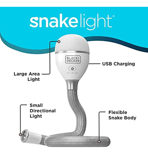 Flexo Led Recargable Para Libro Y Escritorio, 2 Modos