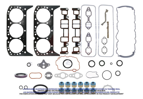 Juego De Empacaduras Chevrolet 262 Vortec