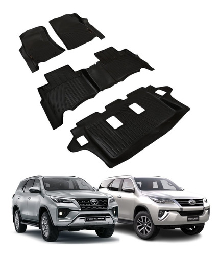 Tapetes Termoformados Toyota Fortuner 2018 / 2022