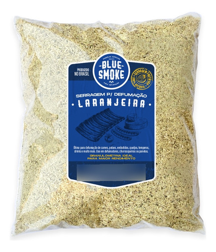 Serragem Para Defumar De Laranjeira 1kg