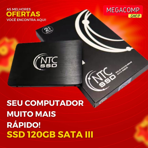 Imagem 1 de 5 de Ssd 120gb Seu Computador Notebook Mais Rapido Ssd Curitiba