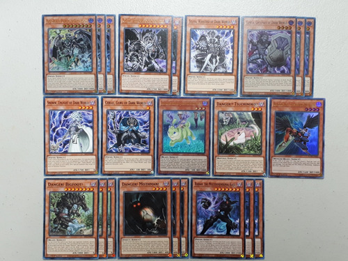 Yugioh Deck Dark World, Basado En Ganador De Regional.