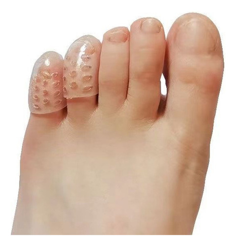 2pzs Protectores De Dedos Silicona Respirable