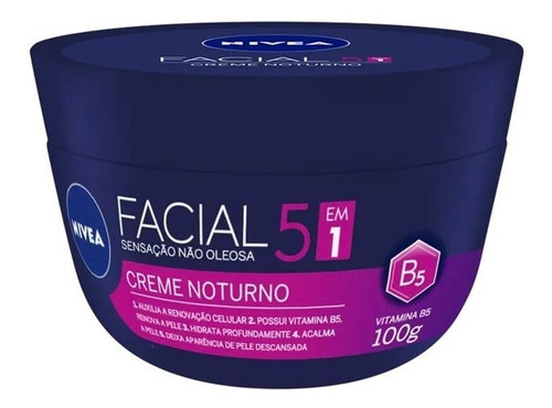 Creme Facial Nivea Anti-idade Noturno 100g