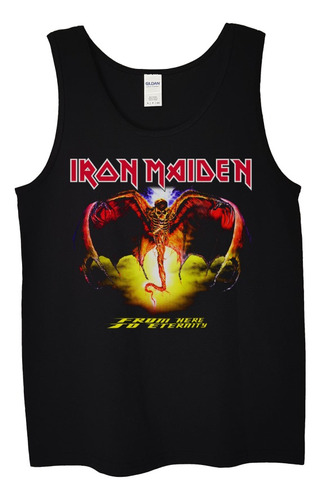 Polera Musculosa Iron Maiden From Here To  Metal Abominatron