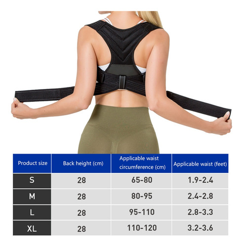 Corrector (s) Para Mujeres Y Hombres, Soporte De Espalda Aju