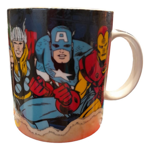 Tazas De Cerámica Personajes Marvel Comics Cresko - Lanús