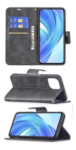 Carcasa Flip Cover Xiaomi Mi 11 Lite + Lamina De Vidrio