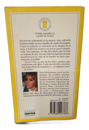 Libro Socorro Diez Y Otros Cuentos Elsa Bornemann (Usado)