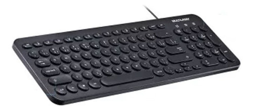 Teclado Multimídia Teclas Redondas Usb Multilaser - Tc234