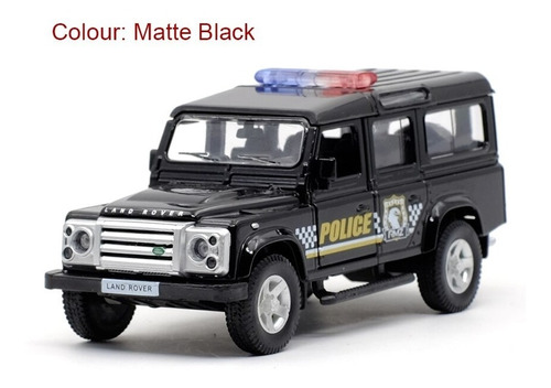 Auto De Colección Policía Land Rover Defender Escala 1:36