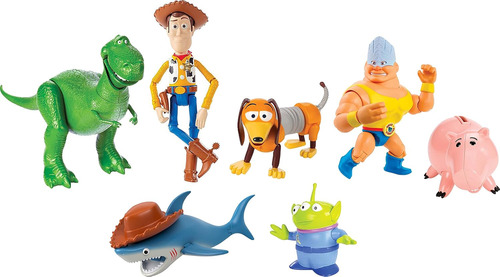 Mattel Disney Y Pixar Toy Story Juego De 7 Figuras De Acción
