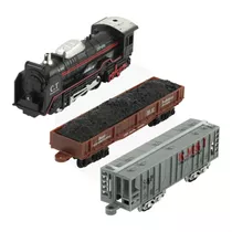 FERRORAMA TREM CLASSICO COM CONTROLE REMOTO SEM FIO MAQUINA LOCOMOTIVA  GRANDE COM VAGOES E 460CM DE