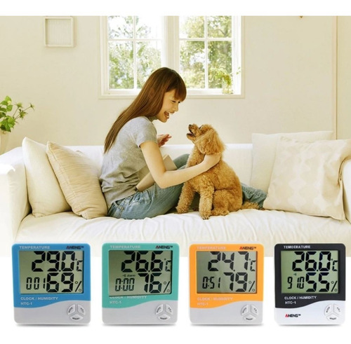 Imagen 4 de 6 de Medidor Humedad Digital Termometro Higrometro Temperatura H1