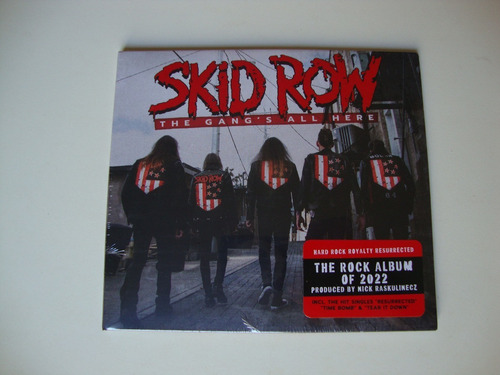 Cd - Skid Row - The Gang's All Here - Importado, Lacrado