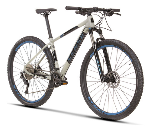Bike Aro 29 Mtb Alumínio S15' Hidráulico Rock Evo 23 Cinza
