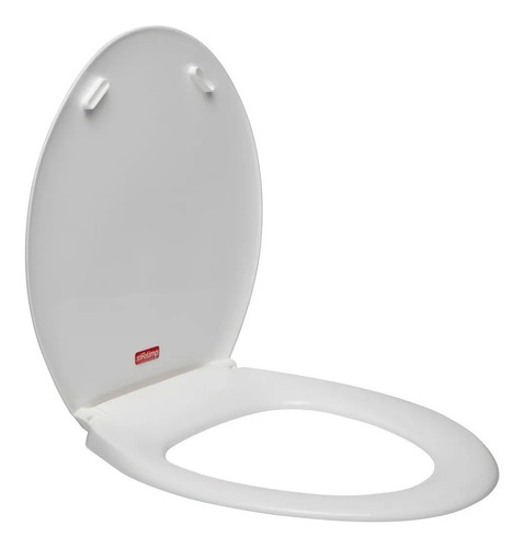Tapa Asiento Inodoro Oval Universal Sifolimp Blanca Plastica