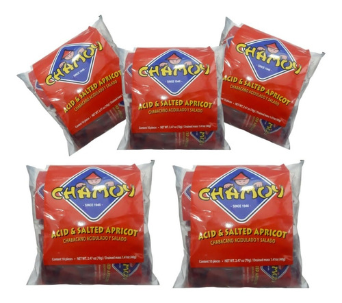 Alpro Chabacano 5 Pack  (10 Pzs C/u )