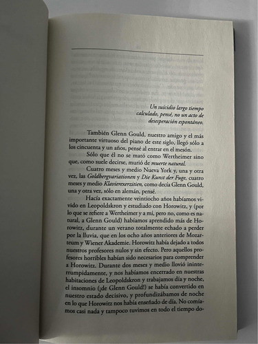 El Malogrado - Thomas Bernhard W,-1 (Usado)