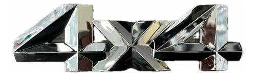 Emblema 4x4 Cromado 3d