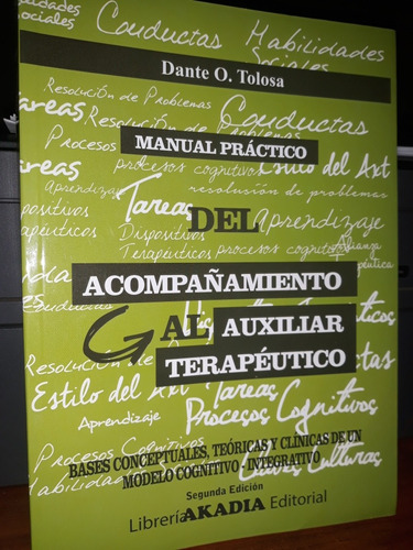 Manual Del Acompañamiento Al Auxiliar Terapéutico Tolosa(ak)