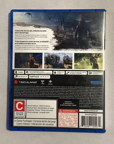 Dying Light 2 Stay Human Ps5 (Usado)