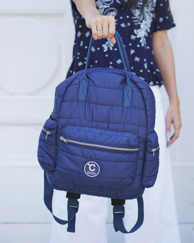 Mochila Urbana Maternal Termica Impermeable Celsius Dubai Color Azul