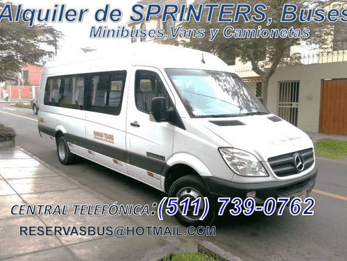 Alquiler De Mini Van Custer Minibus Bus Buses Minivan .tours