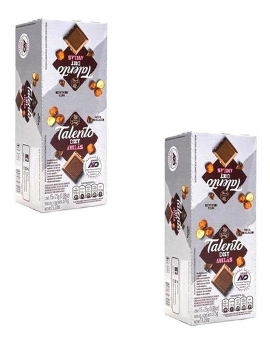 Kit Chocolate Talento Diet Garoto - 2 Caixas