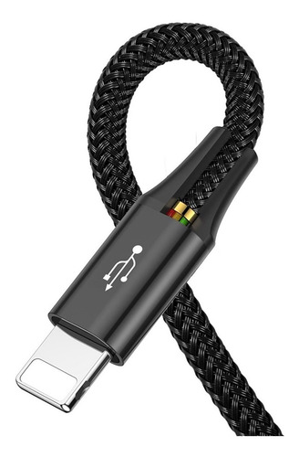 Imagen 7 de 9 de Cable Carga Rápida 3en1 Universal 3.5a Tipoc Microusb Apple