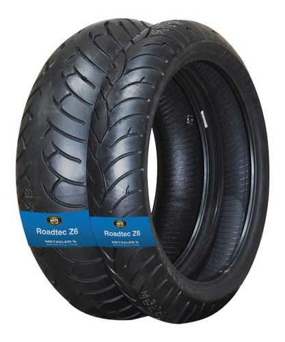 Set 120/70zr17(58w) Vs 160/60zr17(69w) Metzeler Roadtec Z6