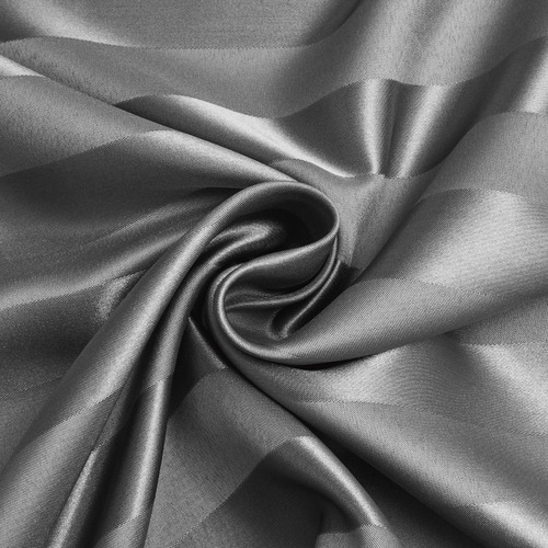Juego De Sábanas 4 Piezas King Size Seda Ultrasuave Color Gris Oscuro