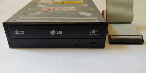 Leitor De Dvd E Cd Ide Com 6 Parafusos + Cabo Flat Gsa-h55n