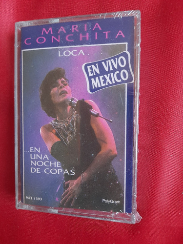 Maria Conchita Alonso Cassette En Vivo/sin Abrir New.