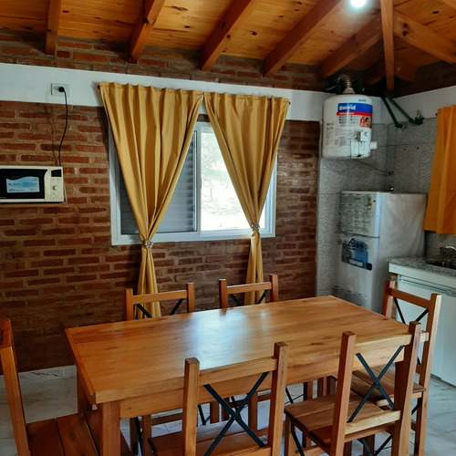 Alquiler Por Temporada 2 Cabañas En Un Primer Piso Barrio Semi Cerrado , Seguro