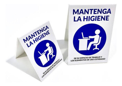 Cartel Carpa 10x14 Cm X6u Pvc Full Color Rotularte.