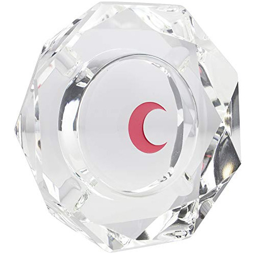 Round Crystal Glass Ashtray Cute Ornament For Home, Off...