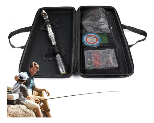 Bolsa De Pesca Dura Estuche Rígido Para Caña De Pescar Caja