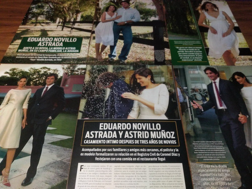 (ap025) Astrid Muñoz * Recortes Revistas Clippings (Usado)