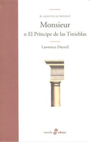 Monsieur O El Principe De Las Tinieblas - Durrell,lawrence