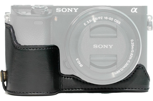 Megagear Ever Ready Leather Half-bottom Camera Case For Sony