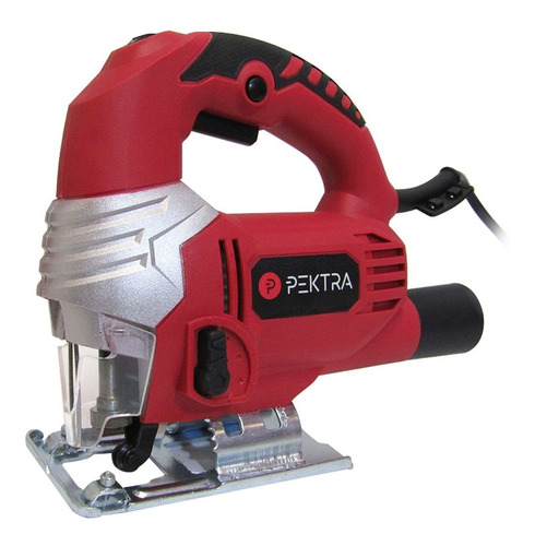 Imagen 1 de 7 de Sierra Caladora De Mano Pektra 600w 2800rpm Madera Acero