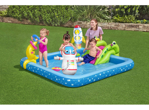 Piscina Y Juegos Inflable Astros 2.28mx2.06mx84cms Bestway